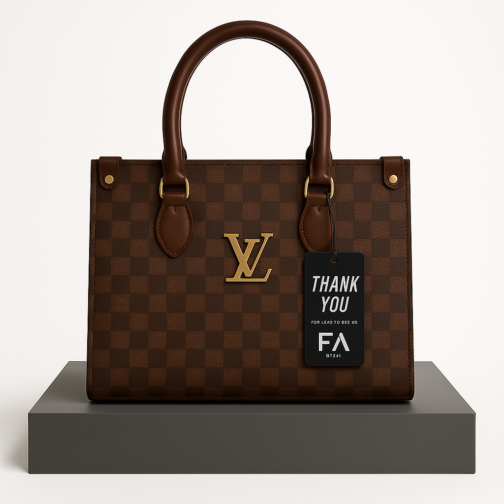 Louis Vuitton Tote Bag (Beige Brown)