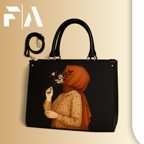 Hijab Tote Bag (Midnight Black)